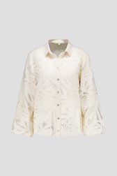 Photo produit 1 de Blouse semi-transparente avec motif ecru de D'Auvry Studio pour Femmes