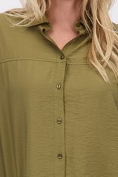 Détail de Blouse vert olive de Libelle pour Femmes