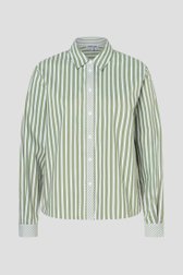 Photo produit 1 de Blouse verte à rayures de More & More pour Femmes