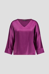 Photo produit 1 de Blouse violette brillante de Claude Arielle pour Femmes
