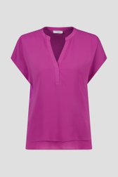 Blouse violette fine de Liberty Island pour Femmes