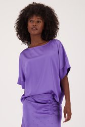 Blouse violette de Louise pour Femmes