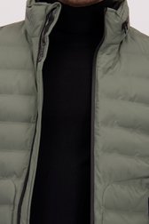 Détail de Blouson bomber matelassé kaki  de District pour Hommes