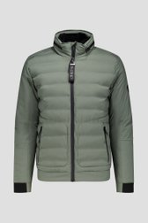 Photo produit 1 de Blouson bomber matelassé kaki  de District pour Hommes