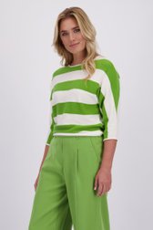 Video van Wijde groene broek met bandplooien door Libelle voor Dames