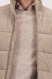 Détail de Bodywarmer beige de Upper East pour Hommes