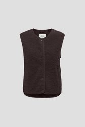 Photo produit 1 de Bodywarmer en teddy brun foncé de JDY pour Femmes