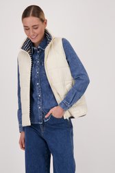 Bodywarmer matelassé beige clair de Regatta pour Femmes