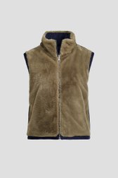 Photo produit 1 de Bodywarmer réversible bleu foncé/kaki de Libelle pour Femmes