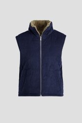 Photo produit 2 de Bodywarmer réversible bleu foncé/kaki de Libelle pour Femmes