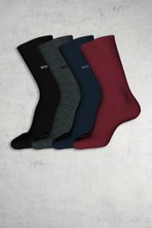 Le devant de Boîte cadeau de chaussettes assorties - 4 paires de Hugo Boss pour Hommes