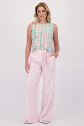 Vidéo de Pantalon ample rose pastel en lin de Libelle pour Femmes
