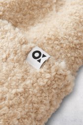 Photo produit 2 de Bonnet teddy beige de Opus pour Femmes