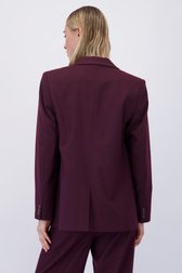 Achterkant van Bordeaux blazer  door Liberty Island voor Dames