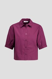 Productfoto 1 van Bordeaux blouse met korte mouwen door Liberty Island voor Dames