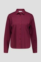 Productfoto 1 van Bordeaux blouse met lange mouwen door Liberty Island voor Dames