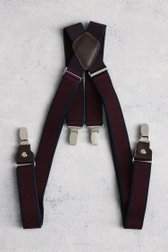 Voorkant van Bordeaux bretellen door Liberty Island voor Heren