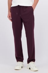 Detail van Bordeaux chino met elastische tailleband door Liberty Island voor Heren