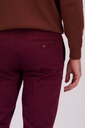 Detail van Bordeaux chino - Vancouver - Regular fit  door Brassville voor Heren