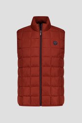 Bordeaux gewatteerde bodywarmer van Dansaert Blue voor Heren