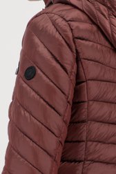 Bordeaux gewatteerde puffer jacket van Barbara Lebek voor Dames