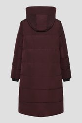 Productfoto 2 van Bordeaux halflange gewatteerde jas door Rock and Blue voor Dames