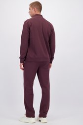 Achterkant van Bordeaux joggingbroek door Liberty Island voor Heren