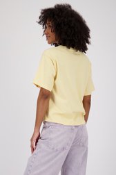 Botergeel T-shirt met pailletten van Louise voor Dames