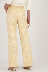 Bouclé geklede broek van AC by Annelien Coorevits voor Dames