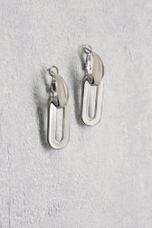 Boucles d'oreilles argentées de Liberty Island pour Femmes