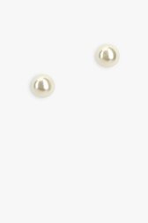 Boucles d'oreilles en perles blanches ivoire de Liberty Island pour Femmes