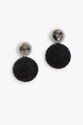 Boucles d'oreilles scintillantes noires de Liberty Island pour Femmes