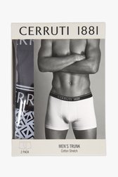 Boxer bleu et imprimé - 2 pièces de Cerruti 1881 pour Hommes