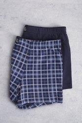 Boxer bleu - Trunk pants - Set de 2 de Liberty Island pour Hommes