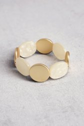 Bracelet écru et or de Liberty Island pour Femmes