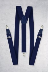 Le devant de Bretelles bleu marine Otmar de Michaelis pour Hommes