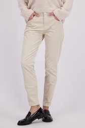 Vidéo de Pantalon en velours beige – Boyfriend fit – 7/8 de Marc O'Polo pour Femmes