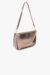 Brons metallic tasje met gouden accenten van Liberty Island voor Dames