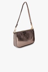 Brons metallic tasje met gouden accenten van Liberty Island voor Dames
