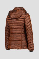 Bronzen gewatteerde puffer jacket van Barbara Lebek voor Dames