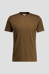 Productfoto 1 van Bruin gestreept T-shirt door Liberty Island voor Heren