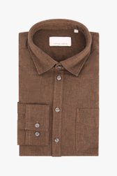 Bruin hemd - regular fit van Casual Friday voor Heren