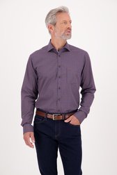 Bruin hemd - regular fit van Dansaert Blue voor Heren