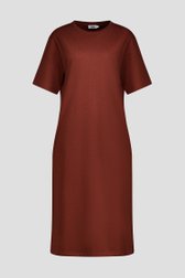 Productfoto 1 van Bruin kleedje met korte mouwen door Libelle voor Dames