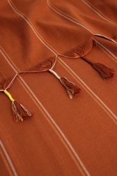 Productfoto 1 van Bruin sjaaltje met strepen door Liberty Loving nature voor Dames