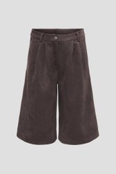 Productfoto 1 van Bruine bermuda in faux suède door JDY voor Dames