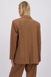 Achterkant van Bruine blazer - One size  door Liberty Island voor Dames