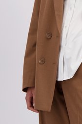 Detail van Bruine blazer - One size  door Liberty Island voor Dames