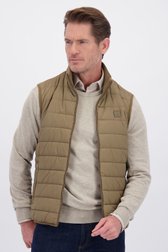 Voorkant van Bruine bodywarmer door Dansaert Blue voor Heren
