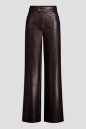 Productfoto 1 van Bruine broek in leather look door AC by Annelien Coorevits voor Dames